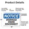 Signmission Safety Culture Sign, 18 in Width, Plastic, Rectangle OS-2PACK-NS-P-1218-L-16308 - alternate 7